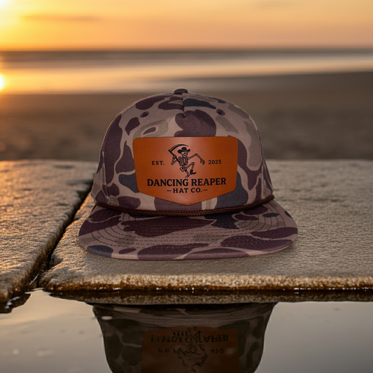 Dancing Reaper Duck Camo Logo
