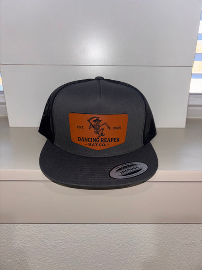 Dancing Reaper Charcoal Reaper Logo Hat