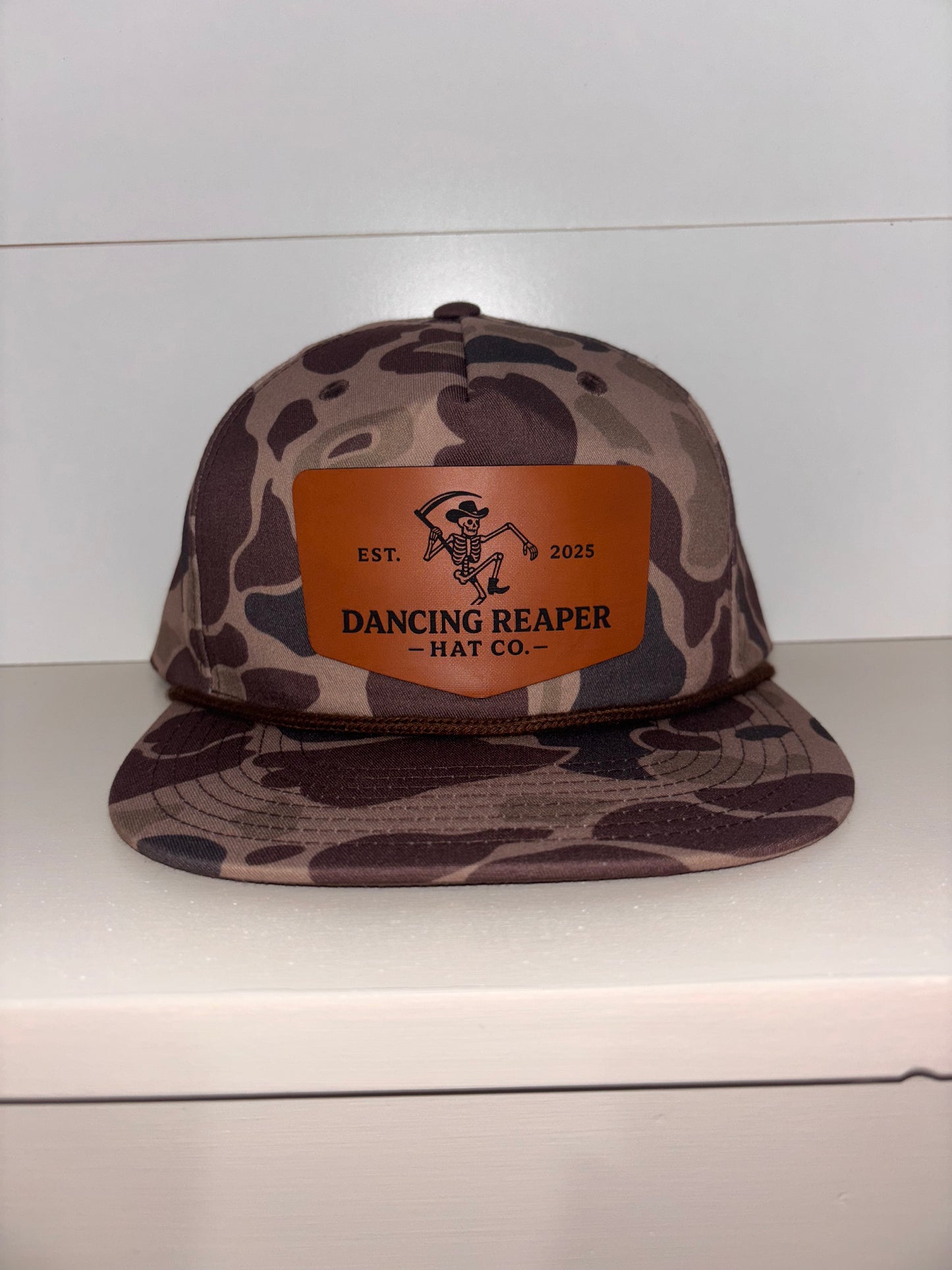 Dancing Reaper Duck Camo Logo