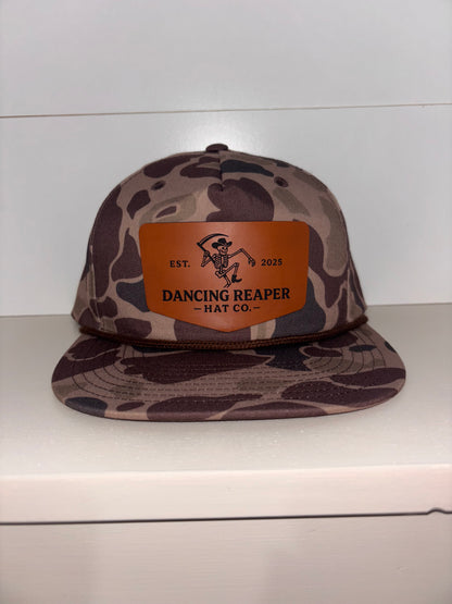 Dancing Reaper Duck Camo Logo