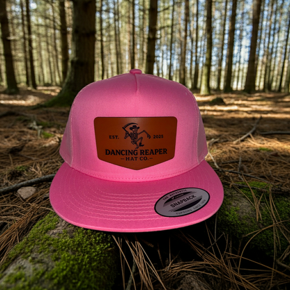 Dancing Reaper Pink Reaper Logo Hat